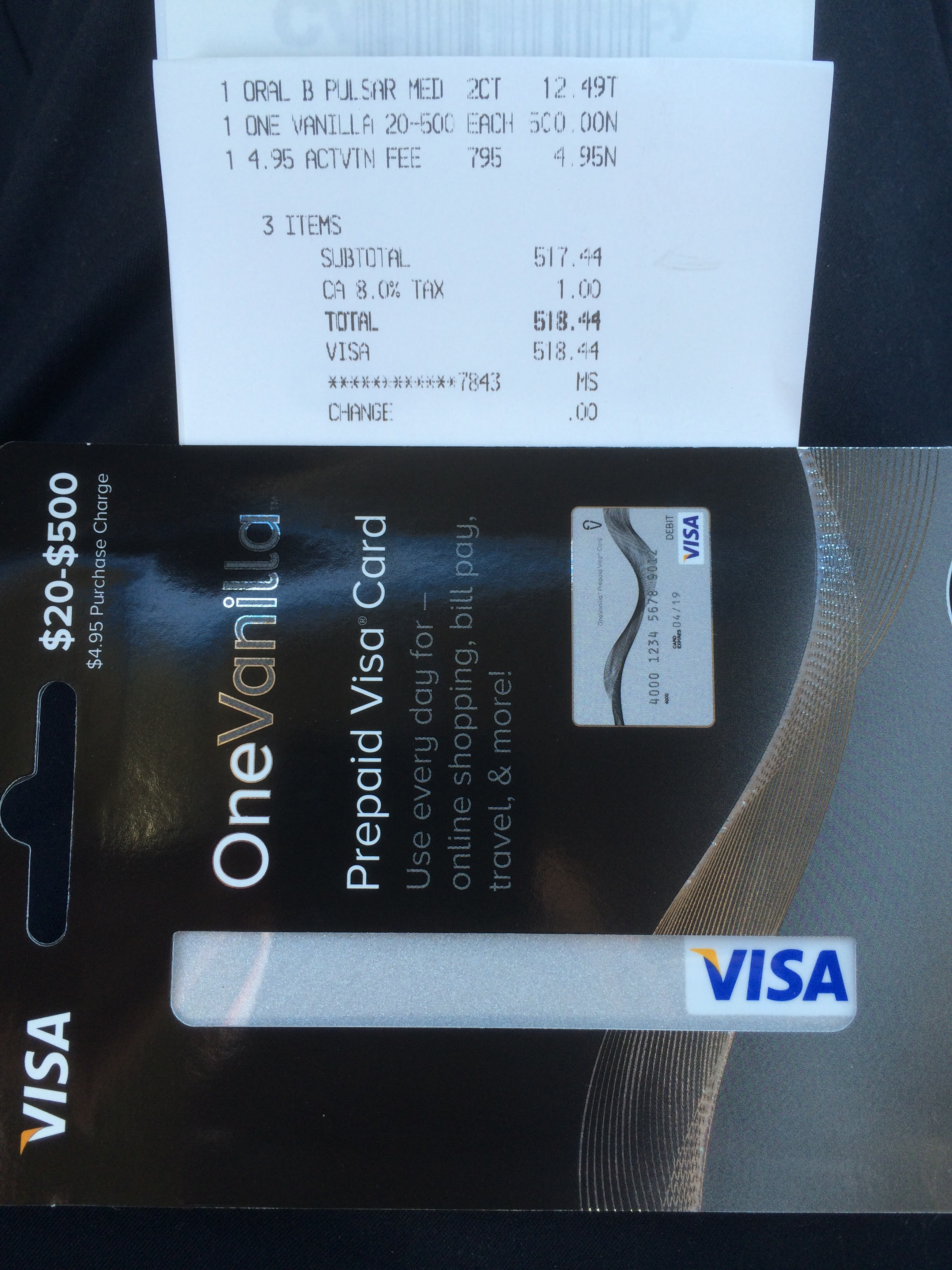 Registering the card allows individuals to assign a zip code for gas station usage and offers protection if the card is lost or stolen. 0 One Vanilla Gift Cards From Cvs Or 0 Visa Gift Cards From Staples