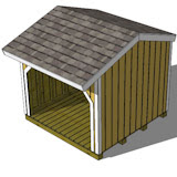 Bobbs: Wood storage shed kits 10x15 on concrete slab