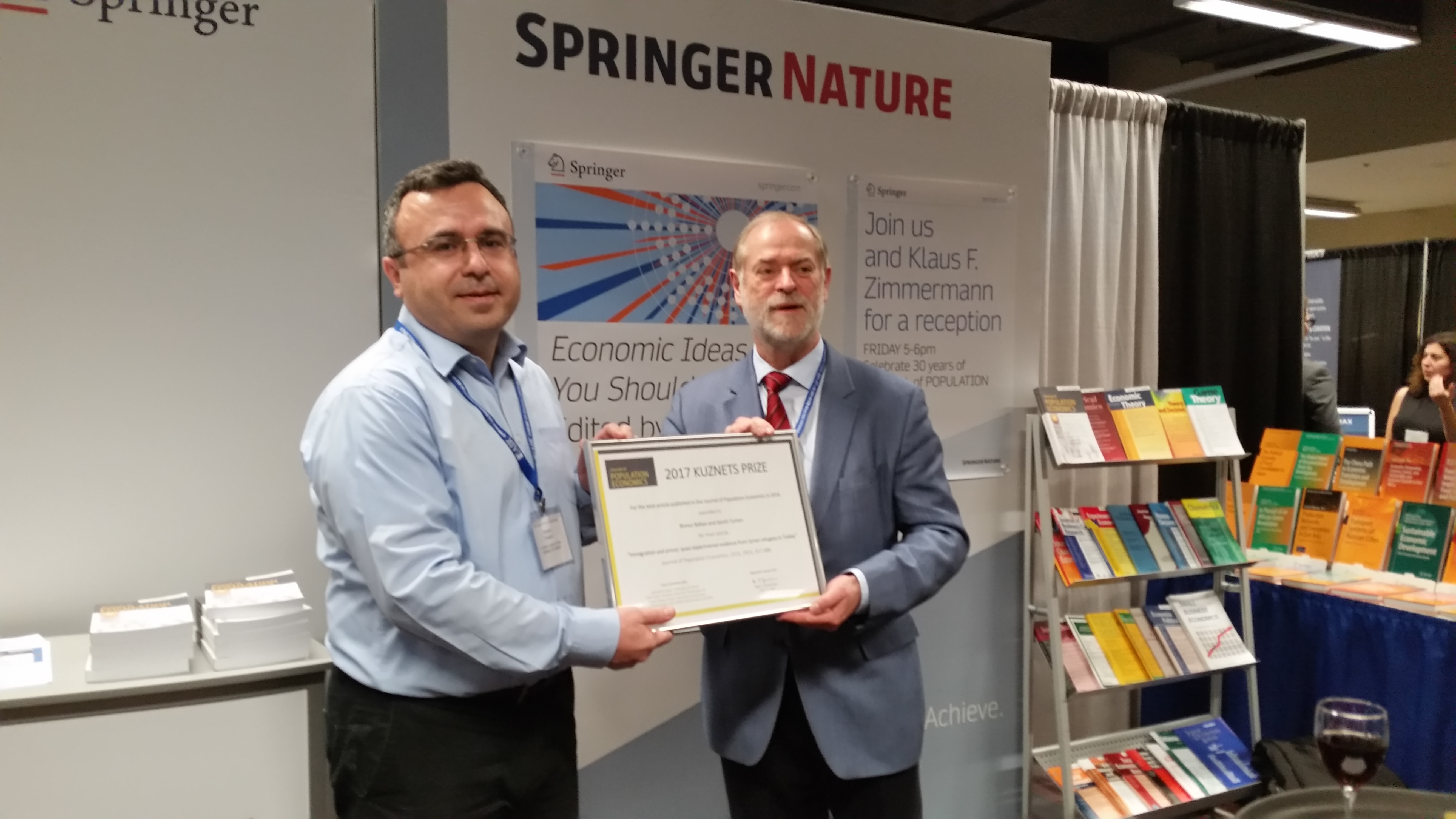 Tümen, üst düzey mhp yöneticilerinden birinin akrabası olarak biliniyor… Kuznets Prize To Binnur Balkan And Semih Tumen Klaus F Zimmermannklaus F Zimmermann