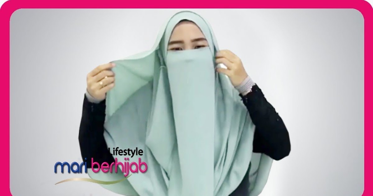 Cara Memakai Cadar Dari Kerudung Segi 4 - Soal Sekolah