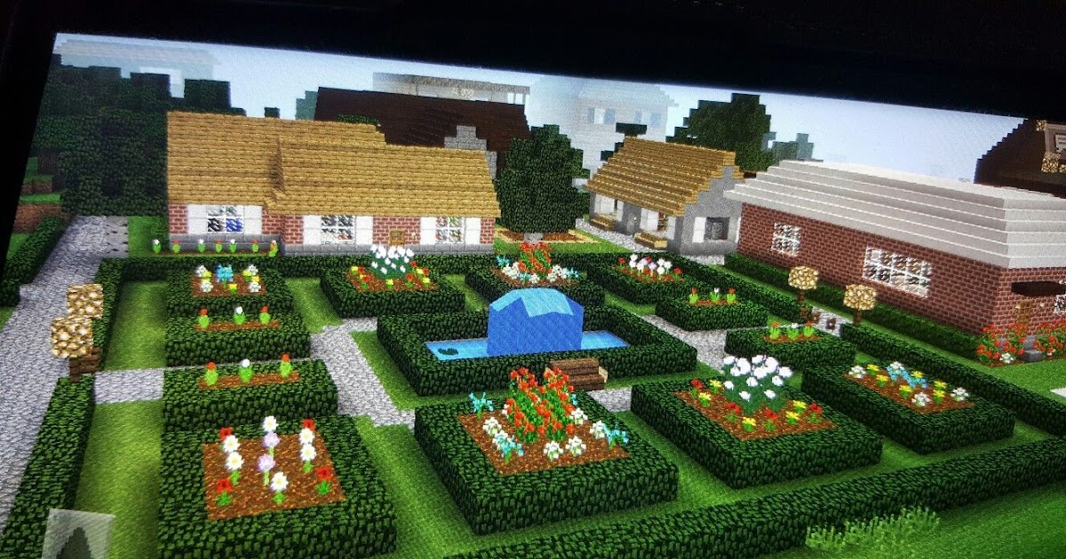 Small House Small Minecraft Garden Ideas
