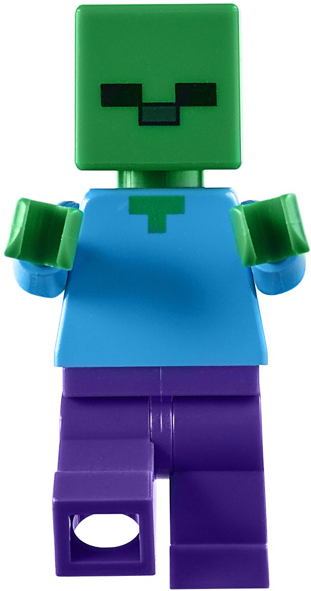 Lego Minecraft Zombie Minifigure Harbolnas H