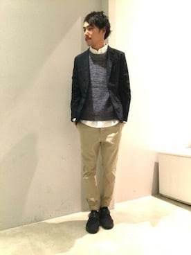 最高のオフィスカジュアル ユニクロ メンズ 人気のファッションスタイル