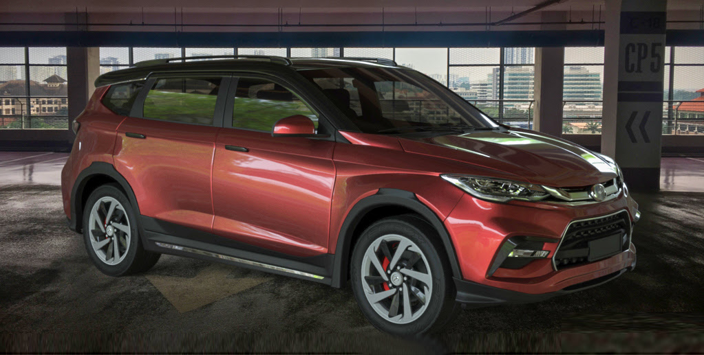 Perodua Aruz D38l Suv - Satu Huruf b