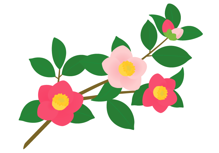 最新のhd椿 イラスト 和風 フリー ただのディズニー画像
