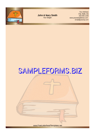 Church letterhead template & samples forms download free in pdf, excel, word. Church Letterhead Template Samples Forms