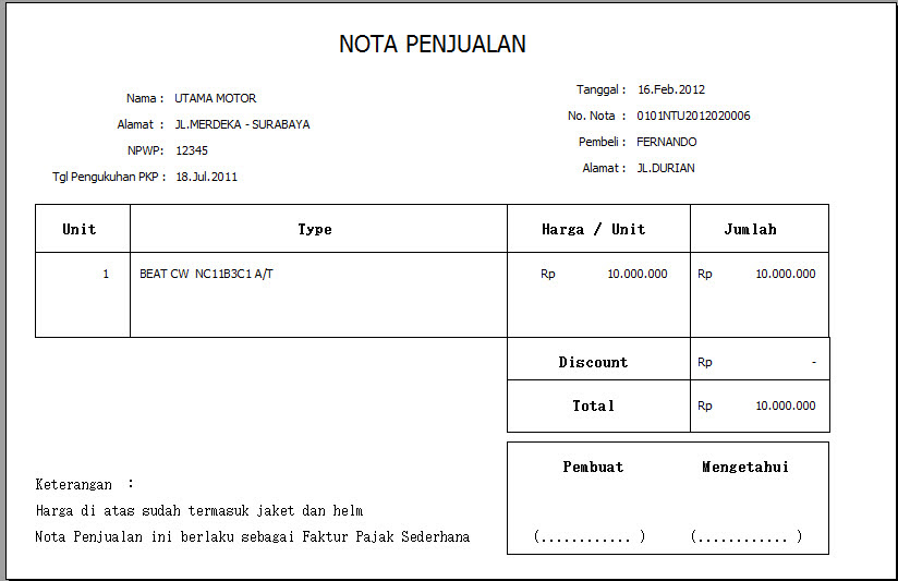 Contoh Berita Acara Pembayaran - JobsDB