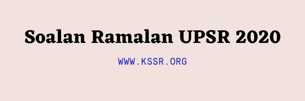 Soalan matematik tingkatan 1, contoh soalan psikometrik, contoh soalan pt3, contoh soalan uksbp, contoh soalan dan jawapan algebra via www.slideshare.net. Soalan Ramalan Upsr 2020