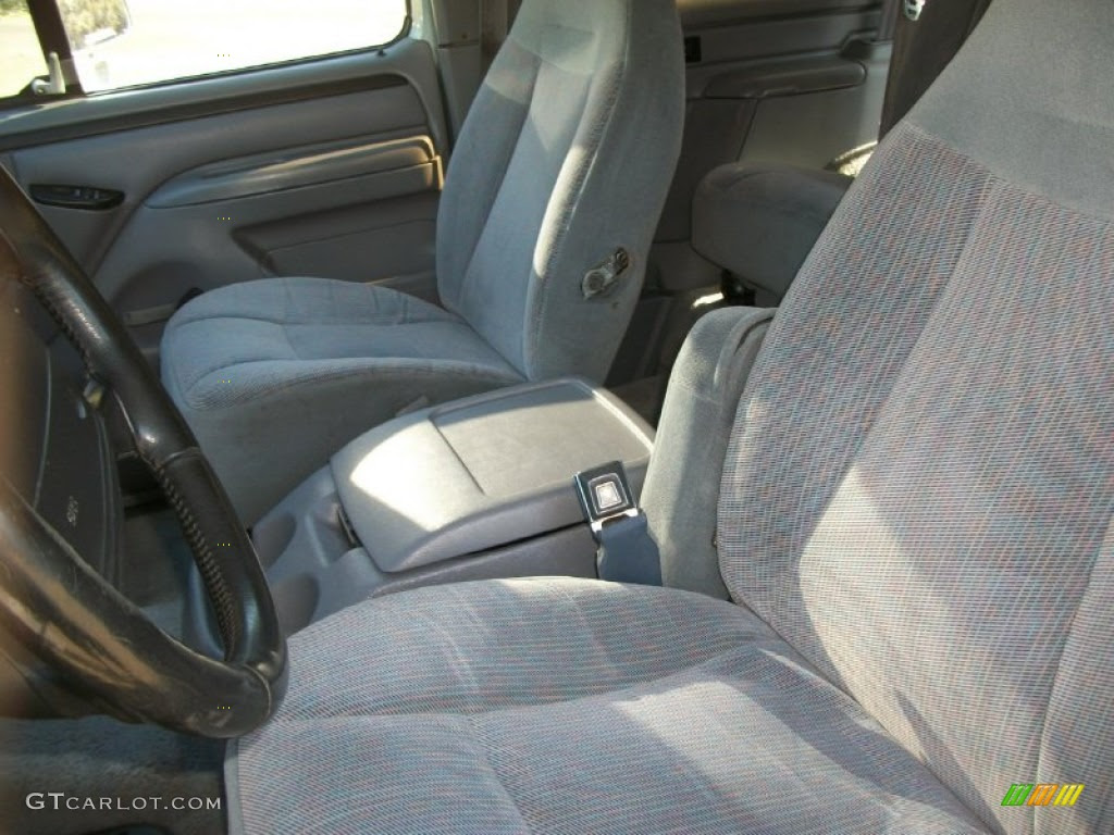 Grey Interior 1996 Ford Bronco Xlt 4x4 Photo 71564152 Gtcarlot Com
