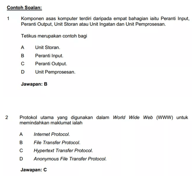 Contoh Soalan Pengetahuan Am Polis - Resepi Ayam k