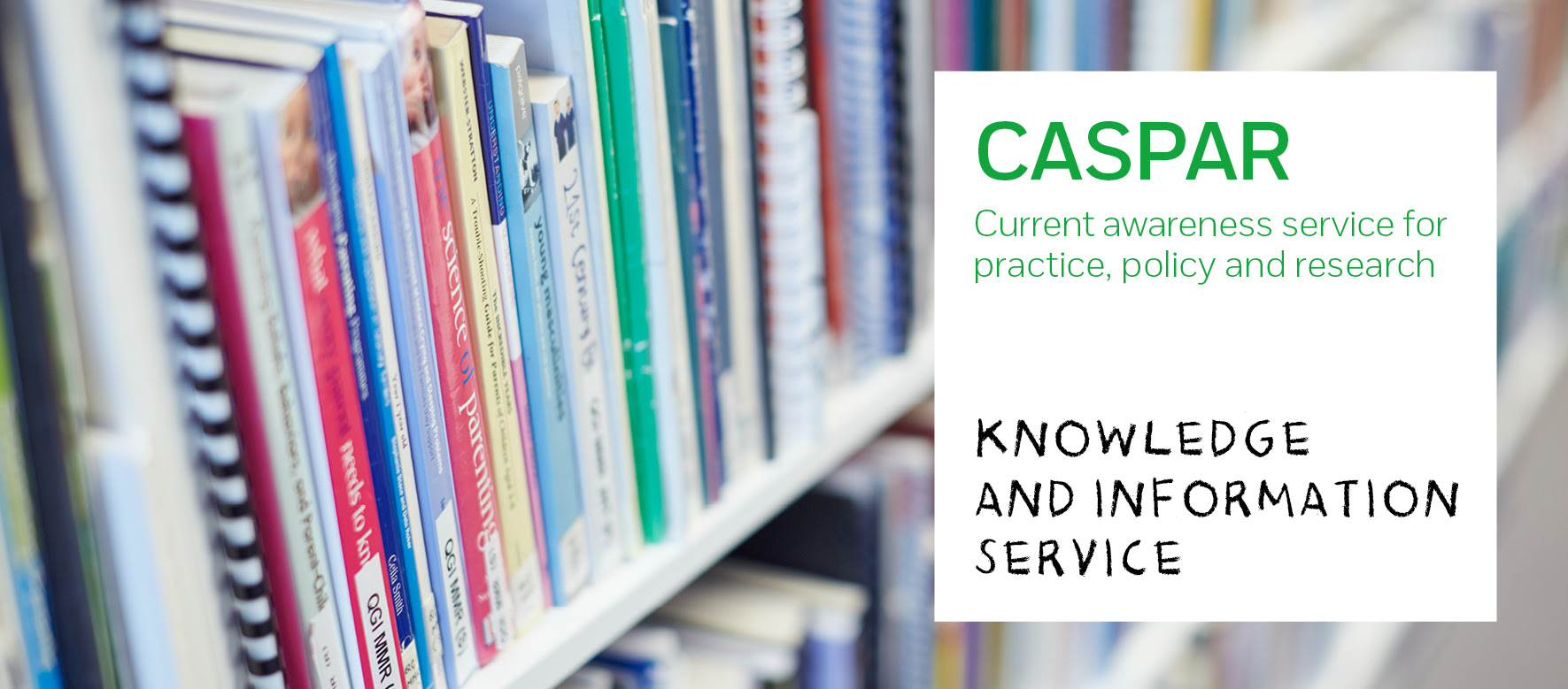 NSPCC Knowledge and Information Services banner