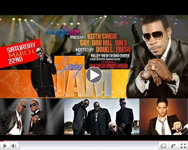 Magic 92.5 presents Spring Jam w/ Keith Sweat, GUY, Dru Hill, Jon B & Doug E. Fresh