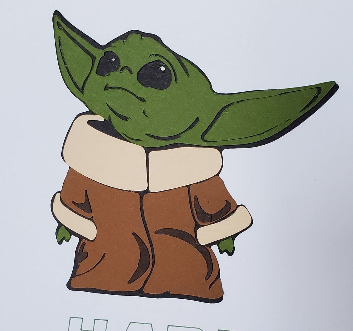 Download 309 Baby Yoda Layered Svg Free Svg File 1mb