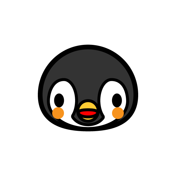 動物の画像について 綺麗な無料 ペンギン 顔 イラスト