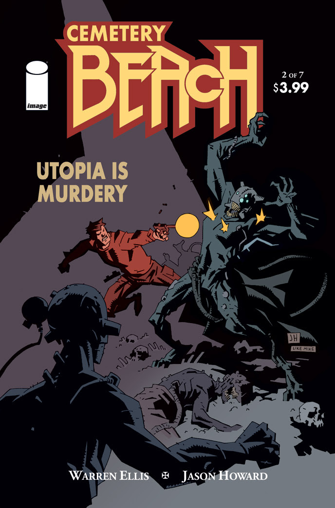 CEMETERY BEACH #2 Cover B Mignola tribute