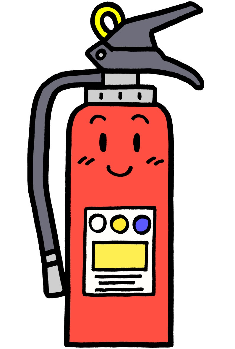 すべての動物の画像 新鮮な消火器 イラスト 簡単