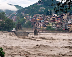 Heavy rains in Uttarakhand and Himachal Pradesh