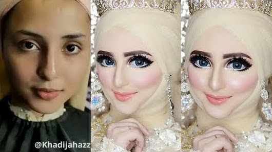 Tutorial Make Up Ala Barbie Hijab