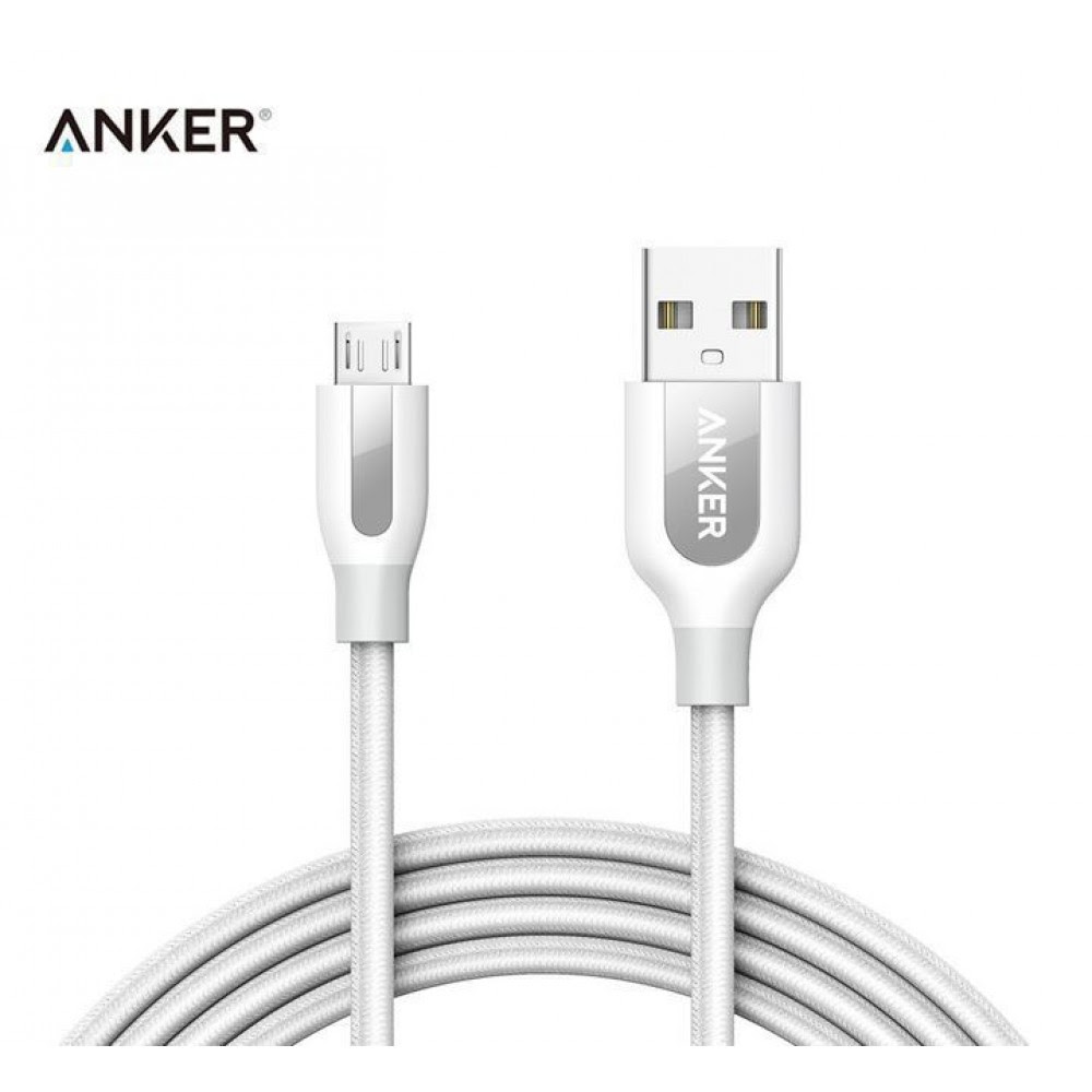 Thick gauge wiring and reduced cable resistance enable powerline to provide the speed possible charge via any usb charger, plus data transfer. Anker Powerline Micro Usb Cable 6ft White Pakistan