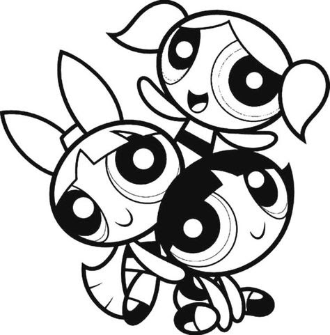 Coloring Pages For Powerpuff Girls Coloring And Drawing