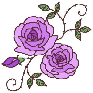 すべての動物の画像 綺麗な薔薇 イラスト 簡単