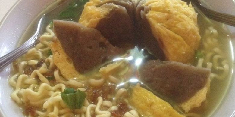 Bakso Selimut Kabut dari Bengkulu.