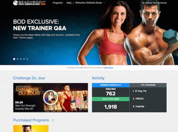 Stream Your Workouts on Beachbody on Demand