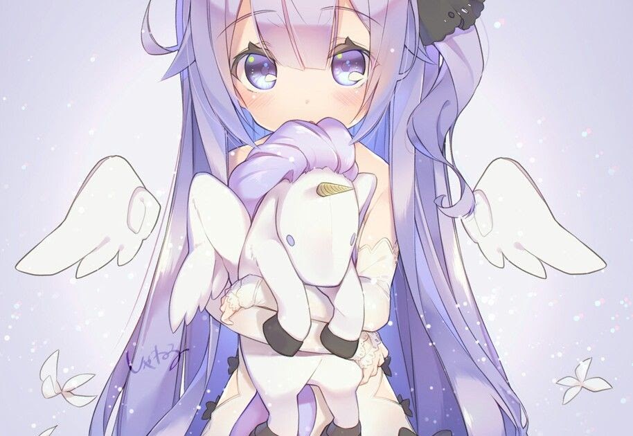 13+ Wallpaper Adorable Cute Anime Unicorn Girl - Sachi Wallpaper