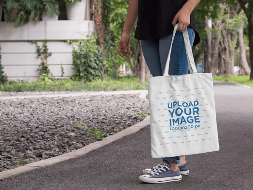 Download 807+ Tote Bag Mockup Generator Free Branding Mockups File