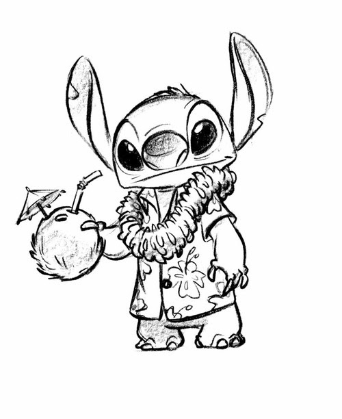 Nouveau Pour Dessin A Imprimer Stitch Et Pikachu - Random ...