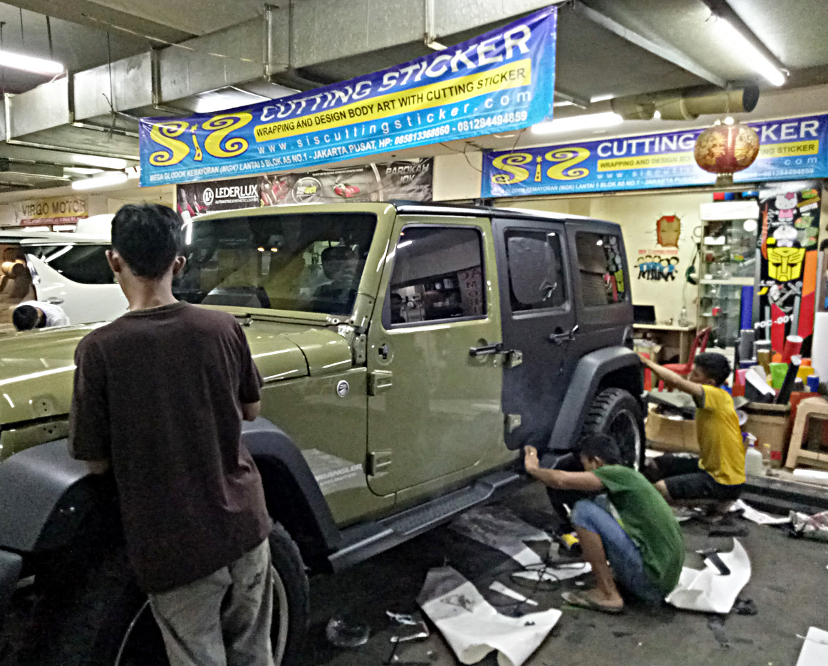 Modifikasi Tempat Cutting Sticker Mobil Di Jakarta Selatan 2019