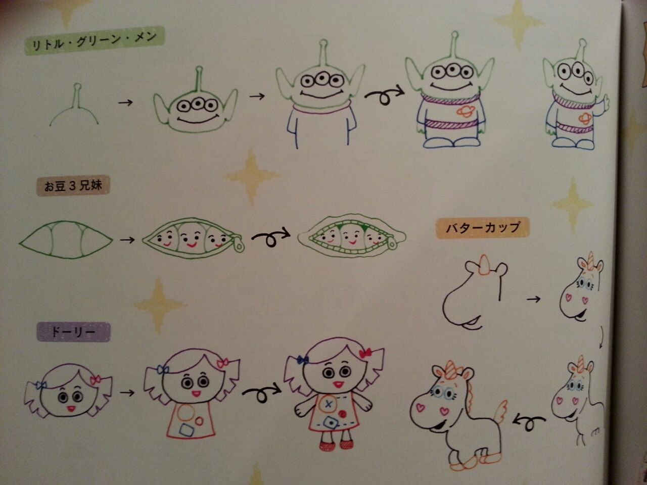 ディズニー画像ランド 75 ボールペン ディズニー イラスト 書き方