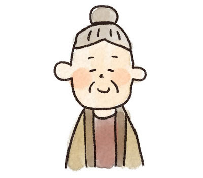 トップレート おばあちゃん イラスト フリー 興味深い画像の多様性