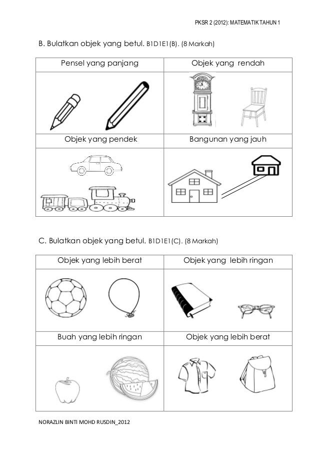 Soalan Matematik Darjah 3 Akhir Tahun - Serial Serials