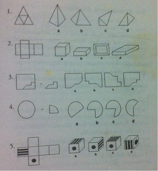 Soal psikotes klasifikasi dan mencocokkan gambar - Soal 