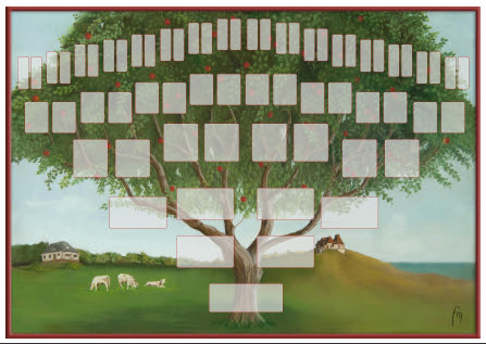 Arbre généalogique à imprimer à imprimer gratuit. Modele Arbre Genealogique Vierge 10 Generations