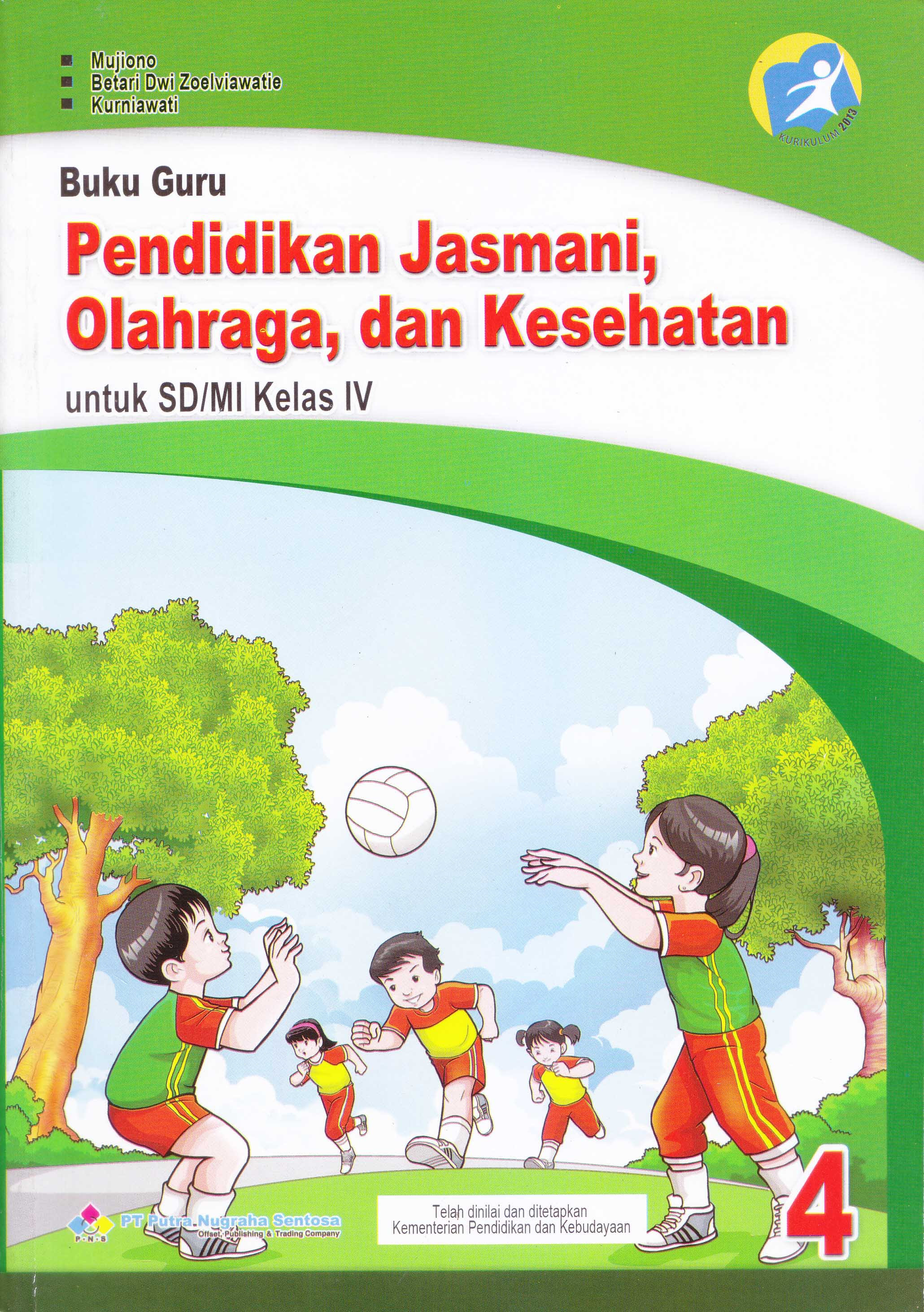 Buku Guru Pendidikan Jasmani Olahraga Dan Kesehatan Sd Mi Kls Iv