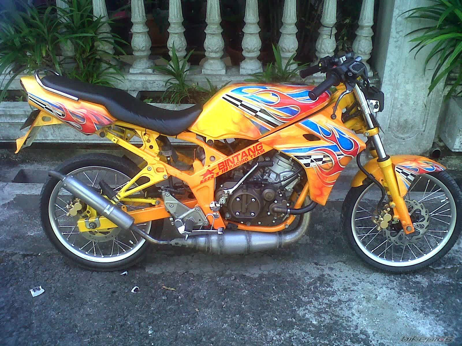 Download 68 Modifikasi Cat Motor Ninja  Ss  Terupdate 
