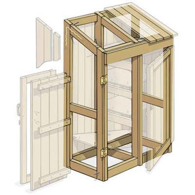Detail Build shed door plywood Guide in building