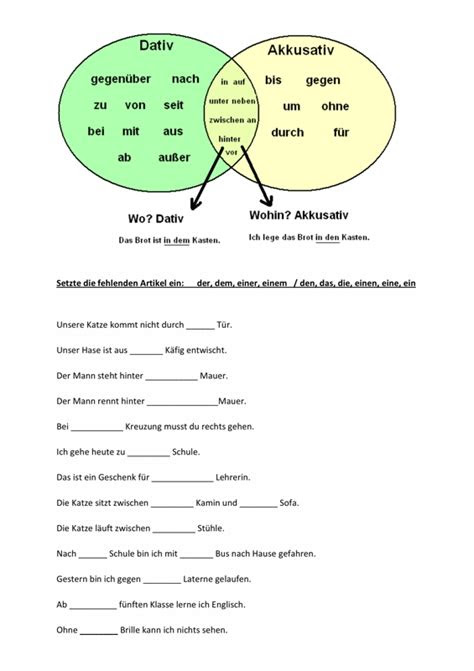 kennenlernen dativ akkusativ
