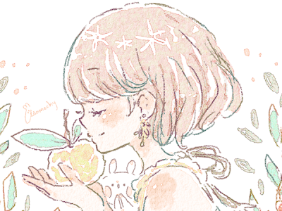 花 女の子 イラスト 綺麗 の最高のコレクション ただのディズニー画像