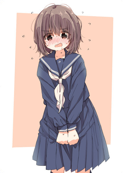 100以上 女の子 もじもじ