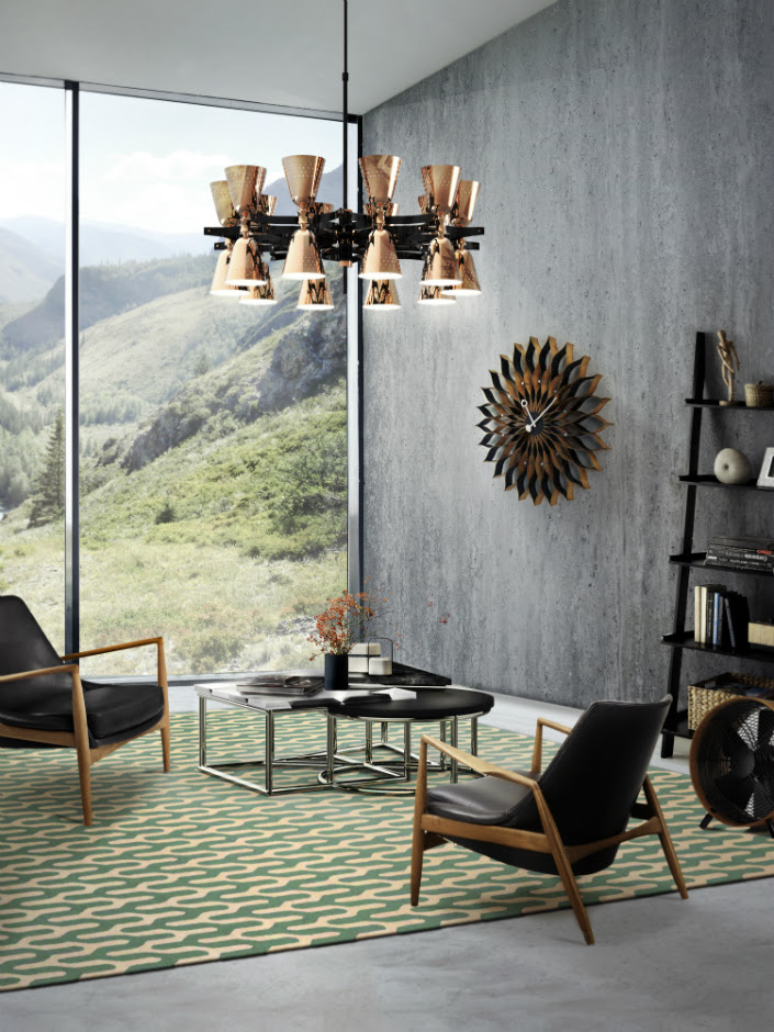 The main idea here isn't to be excessive, just add a couple of copper touches here and there, for example a candleholder or a pendant lamps for a scandinavian room, or a sink for a retro bathroom. Living Room Ideas 2016 Decorating With Copper