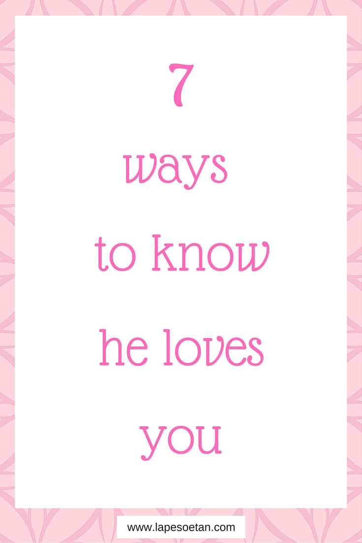 Check spelling or type a new query. 7 Ways To Know He Loves You Lape Soetan