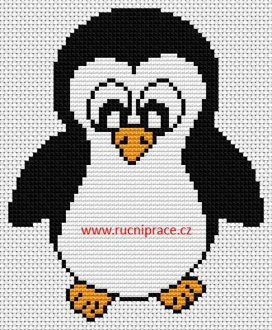 Other simple textures can be made with nothing but knit and purl stitches, including garter stitch, ribbing, and moss and seed stitches. Penguin Free Cross Stitch Download Pattern Cross Stitch Free Cross Stitch Patterns Free Charts Free Cross Stitch