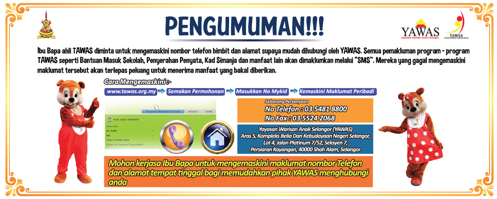 tabung warisan anak selangor
