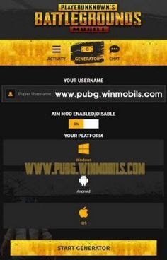 Pubg Mobile Generate Unlimited Number Of Un | Pubg Mobile ... - 
