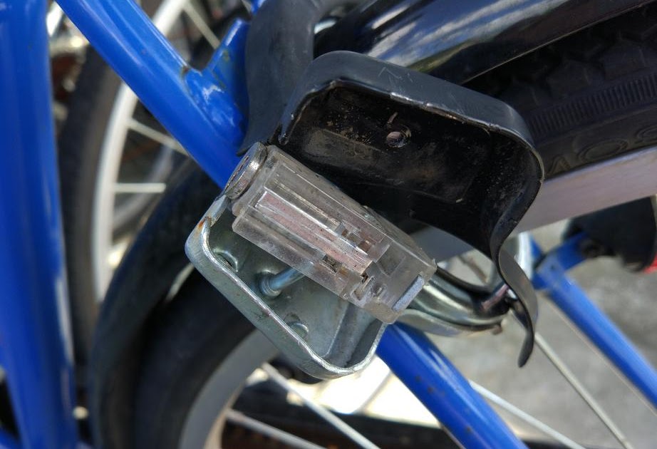 自転車 鍵 開け 方