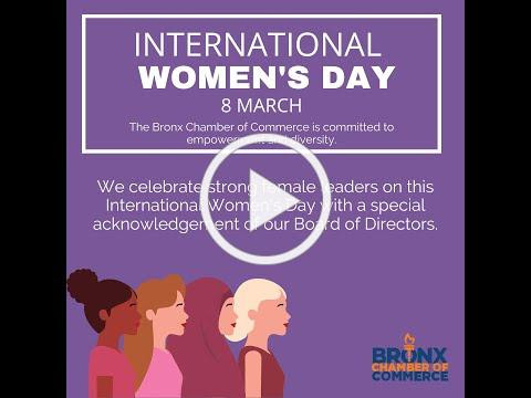 Bronx Chamber of Commerce Celebrates our Board Members for International Women's Day