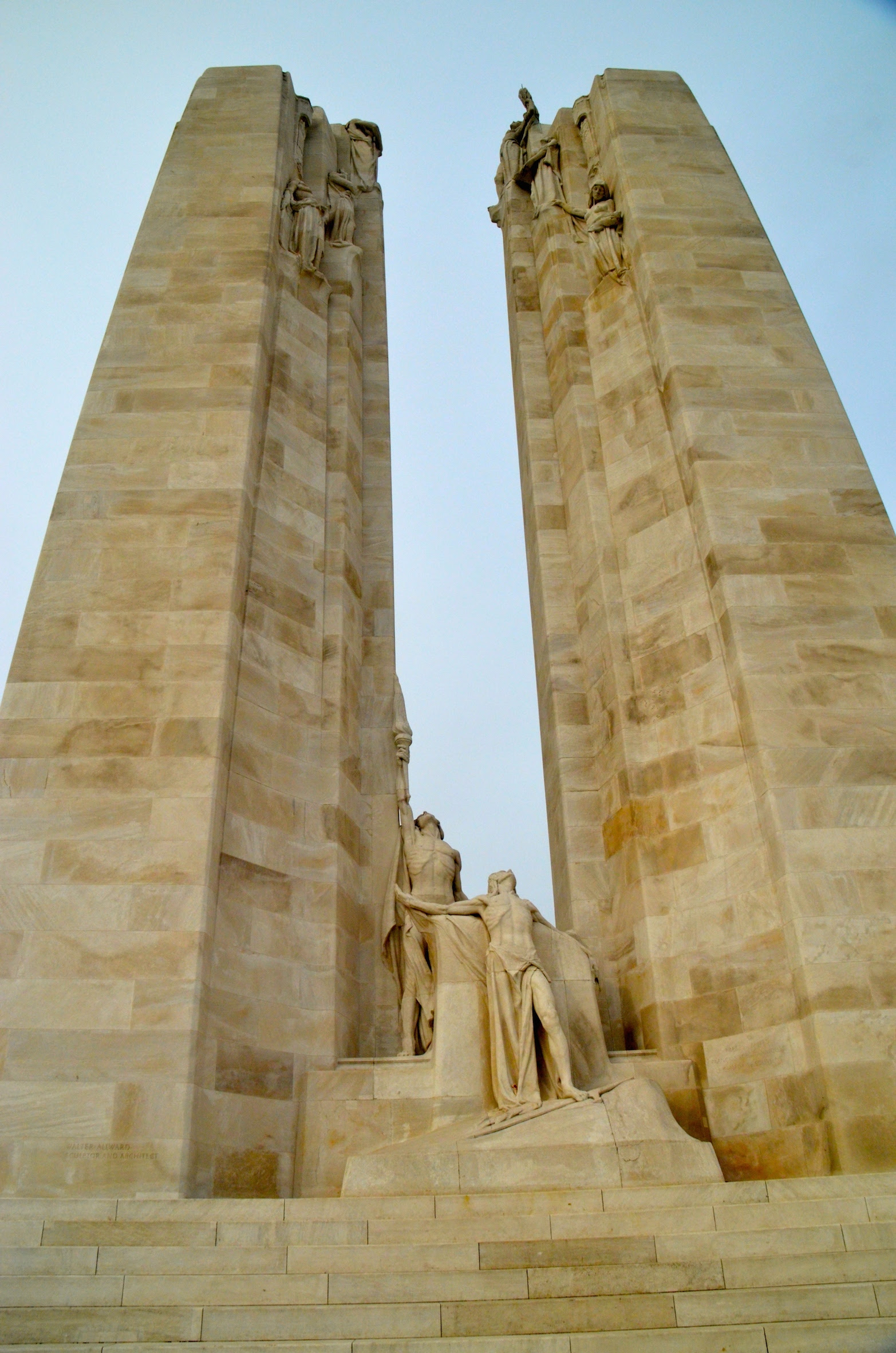 The canadian sculptor walter allward's design was selected during the competition organized in 1921. Vimy Ridge Memorial Why All Canadians Must Visit